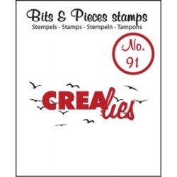 Crealies Clear stamps Birds...