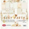Craft&You Baby Party Big Paper Set 12x12 12 vel