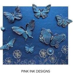 Pink Ink Designs • Silicone mould Butterflies : PIM003
