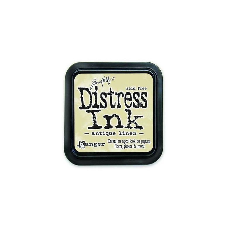 Ranger Distress Ink pad - antique linen stamp pad  Tim Holtz