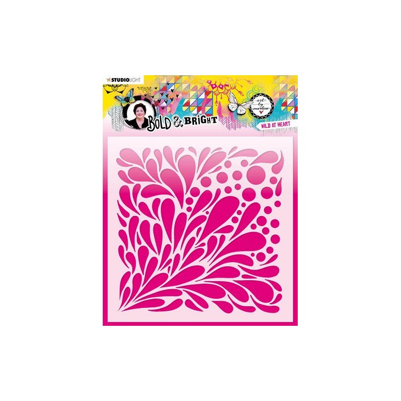 Studio Light Mask ABM Bold & Bright nr.66  200x200mm