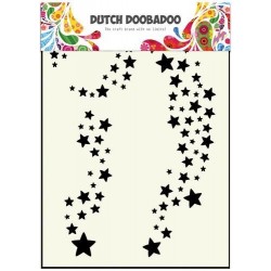 Doobadoo stencil "Stars" A6 /