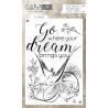 COOSA Crafts clearstamps A6 -Go Dream A6 (Eng)