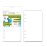 CraftEmotions Watercolor paper - bril. Ringbound white 10sh 12x20,5cm - 350 gr - 6 Ring A5