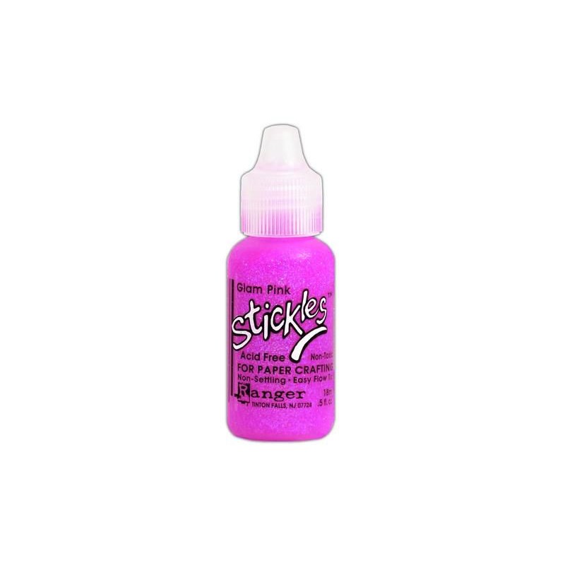 Ranger Stickles Glitter Glue 15ml - glam pink SGG29533