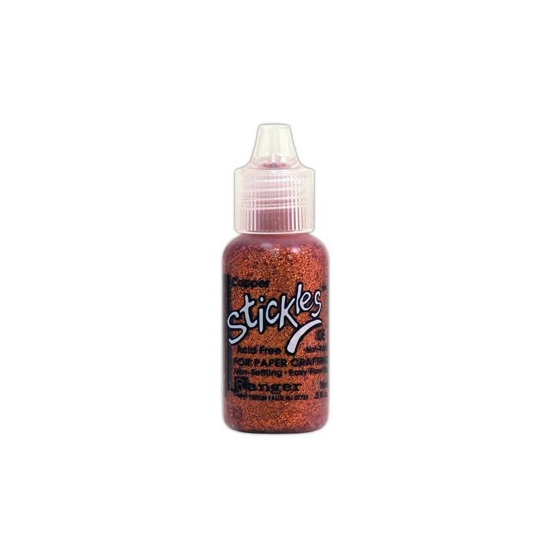 Ranger Stickles Glitter Glue 15ml - copper SGG01775