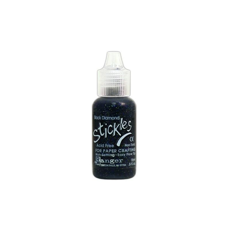 Ranger Stickles Glitter Glue 15ml - black diamond SGG15123