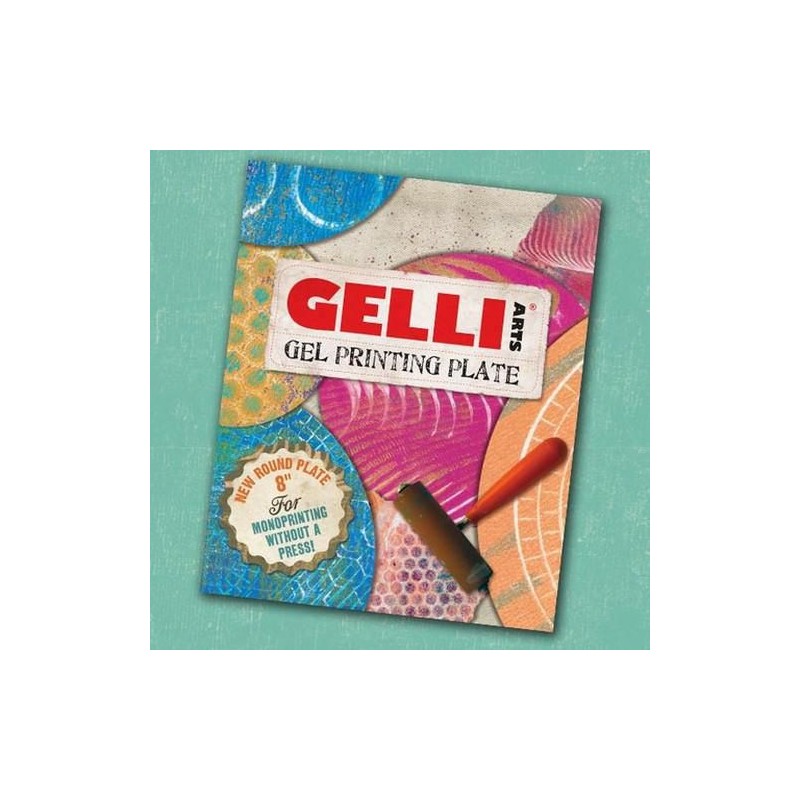 Gelli Arts - Gel Printing Plate Round 20cm GEL8R