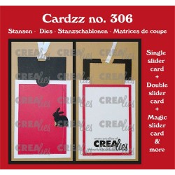Crealies Cardzz Slider card...