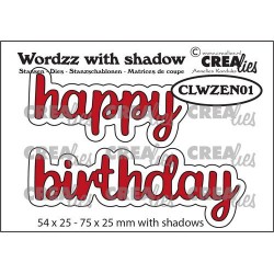 Crealies Wordzz with Shadow...