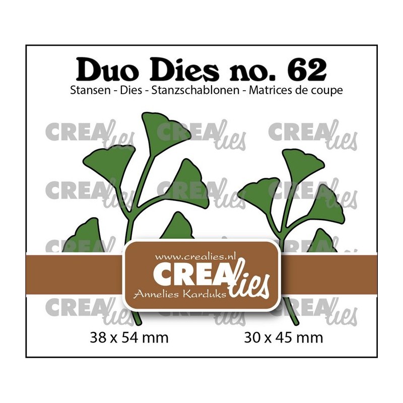 Crealies • Duo Dies Leaves 14 : CLDD62