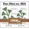 Crealies • Duo Dies Leaves 14 Mirror Image : CLDD62A