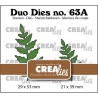 Crealies • Duo Dies Leaves 15 Mirror Image : CLDD63A