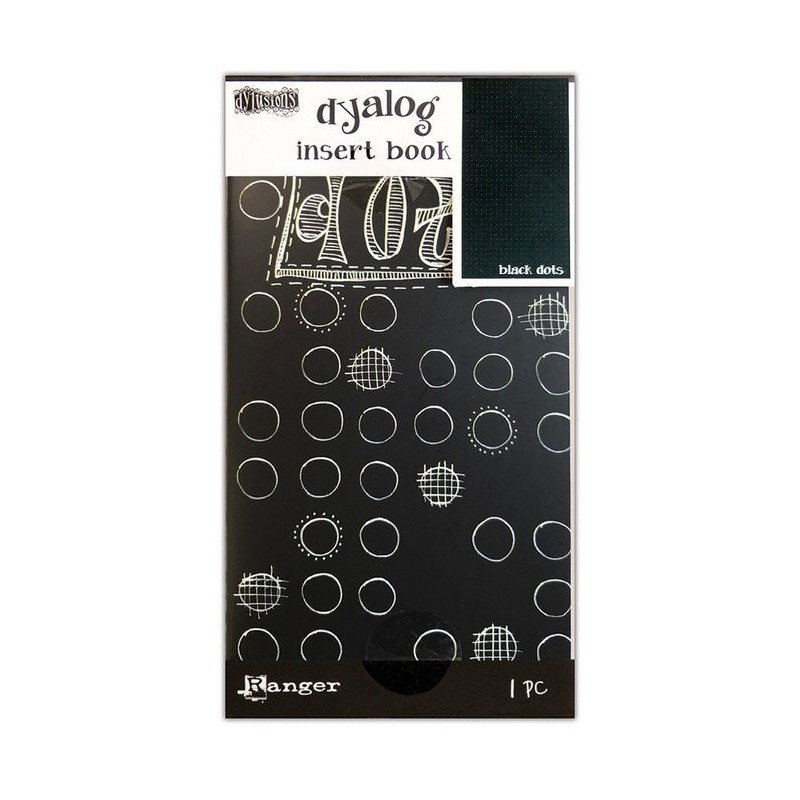 Ranger • Dylusions dyalog insert books Black with dots