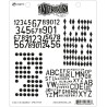 Ranger • Dylusions cling stamp Basic backgrounds