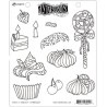 Ranger Dylusions Cling Stamp Set Bake It Yourself  Dyan Reaveley