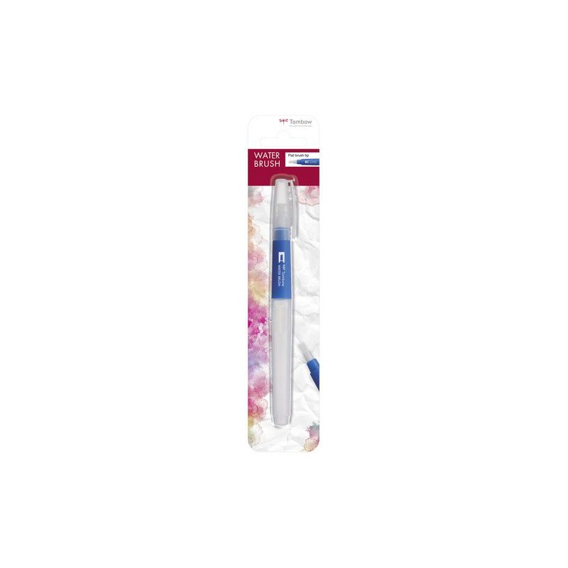 Tombow Penslar Water brush empty flat tip WB-FL-1P