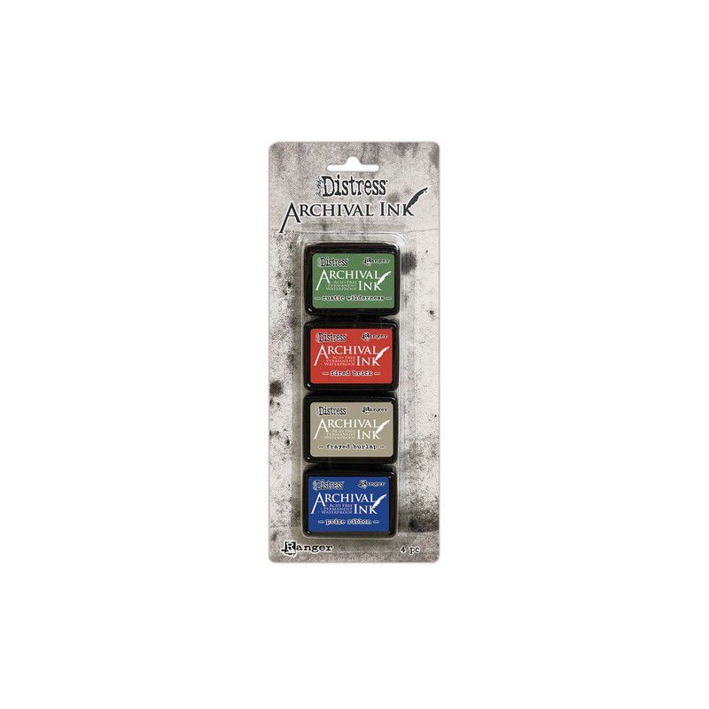 Ranger Distress Archival Mini Ink Kit 6  Tim Holtz