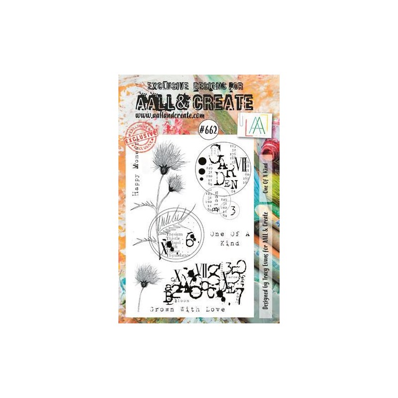 AALL & Create Stamp One Of A Kind AALL-TP-662 14,6x20cm Tracy Evans