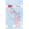 Craft&You Cutting Die Teddy Bear and Plush Rabbit