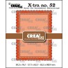 Crealies Xtra no. 52 ATC Dies 2 st Scallop CLXtra52 63,5x88,9mm