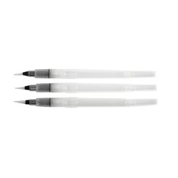 Artistline Vattenpenslar, stl. S + M + L , 10 ml, 3 st./ 1 förp.