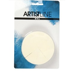 Artistline Svampar, L: 40 mm, B: 25 mm, vit, 8 st./ 1 förp.