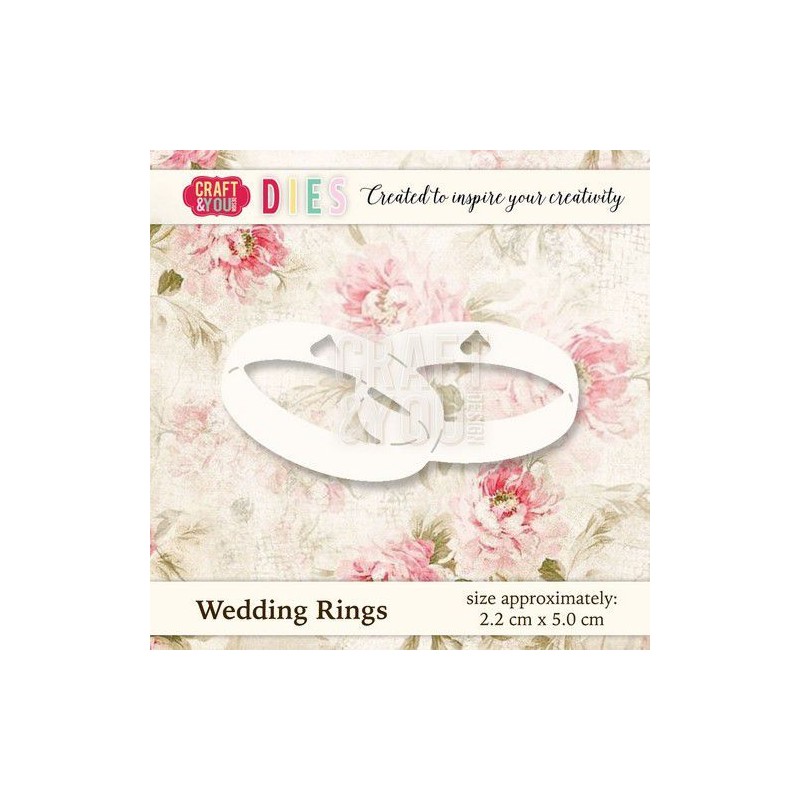 Craft&You Cutting Die Wedding Rings ny