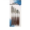 Artistline Målarknivar, Palett knivar L: 17-23 cm, B: 1,5-2,5 cm, 5 st./ 1 förp.