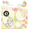 Nellies choice DADA DIES & CLEARSTAMP "on the moon” DDCS011