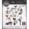 SIZZIX/TIM HOLTZ THINLITS DIE "Mischievous" 665996
