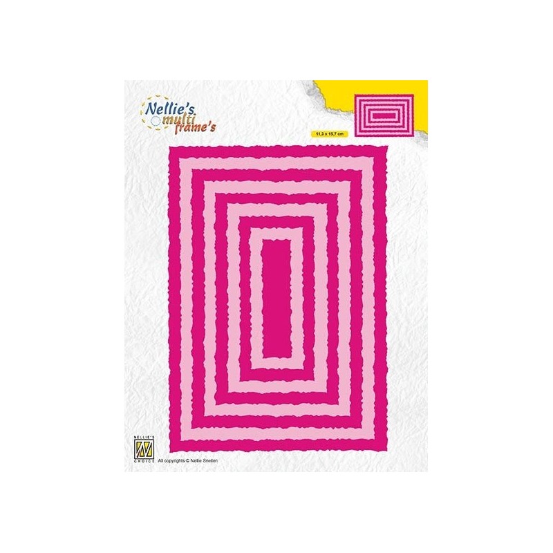 Nellie's Choice MULTIFRAME “Photo Frames - Rectangles” MFD122