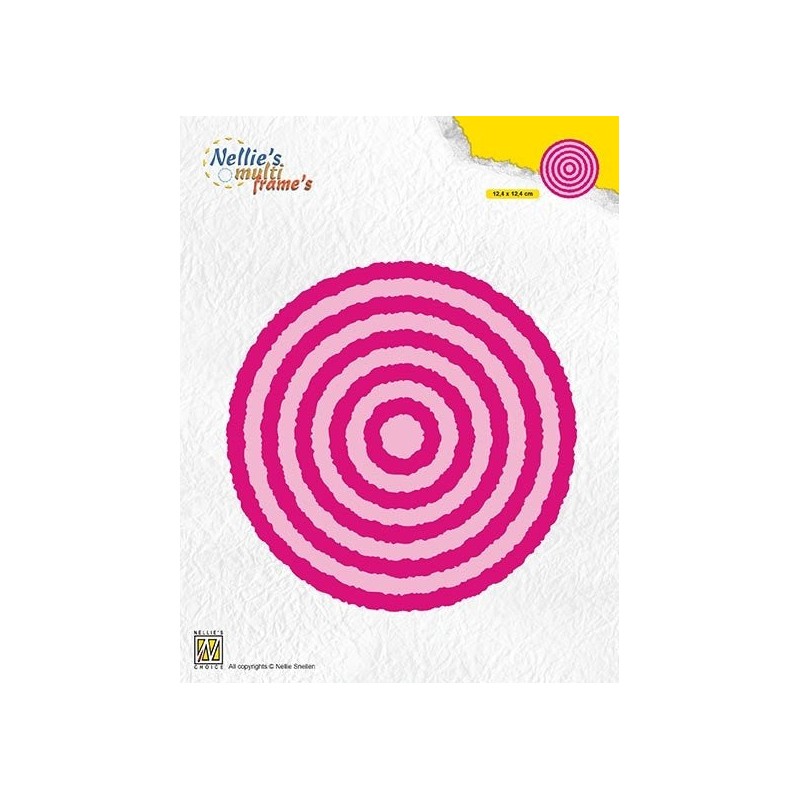 Nellie's Choice MULTIFRAME “Photo Frames - Circles” MFD123