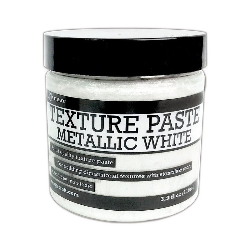 Ranger • Texture Paste Metallic White  116ml  INK76919
