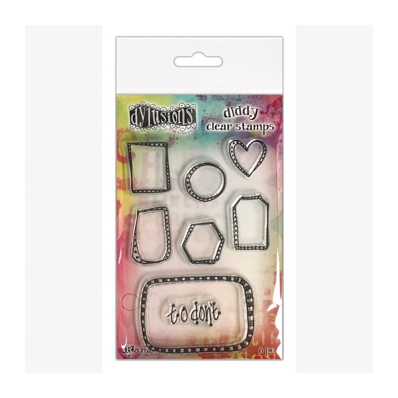 Ranger • Dylusions Diddy Clear Stamps Box It Up  DYB79989