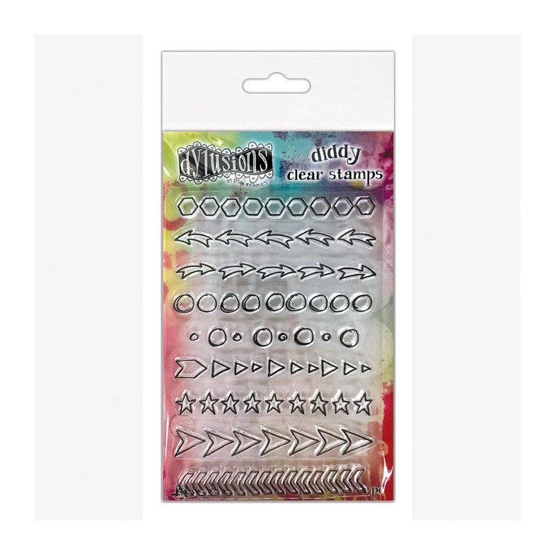 Ranger • Dylusions Diddy Clear Stamps Doodles  DYB80015