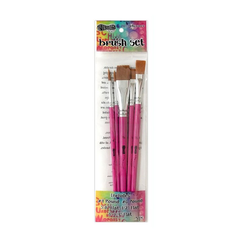 Ranger • Penslar  Dylusions Brush Set 5 st.  DYA78456