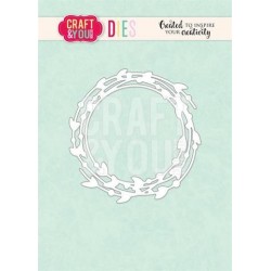 Craft&You DIE “Wreath with...
