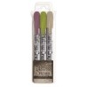 Ranger Distress Halloween Crayons Pearl Set 4  Tim Holtz