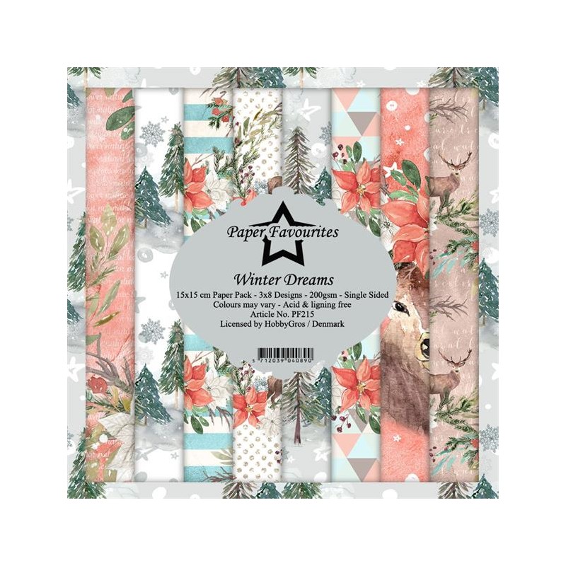 Paper Favourites Paper Pack "Winter Dreams" PF215