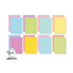 Studio Light • Paperpad Friendz nr.48 "Dots & Stripes" 210x148mm