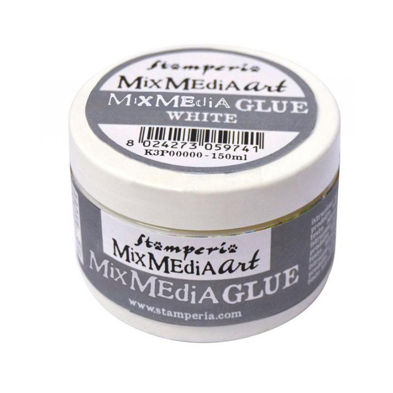 Stamperia - Mixed Media Glue 150 ml  Vattenbaserad Transparant