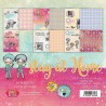 Craft&You Stay at home Small Paper Pad 6x6 36 sheets