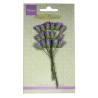 Marianne Design 16st Papers blommor rose knoppar- dark lavender