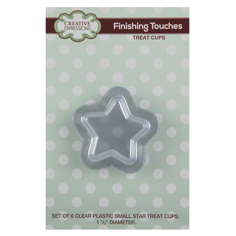Creative Expressions • 6 st plastic windows / Fönster Star 1 1/2 inch