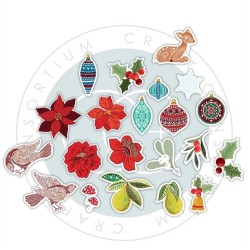 Craft Consortium Tis The Season - Chipboard Ephemera