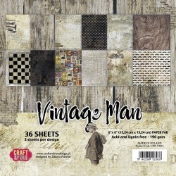 Craft&You Vintage Man Small...