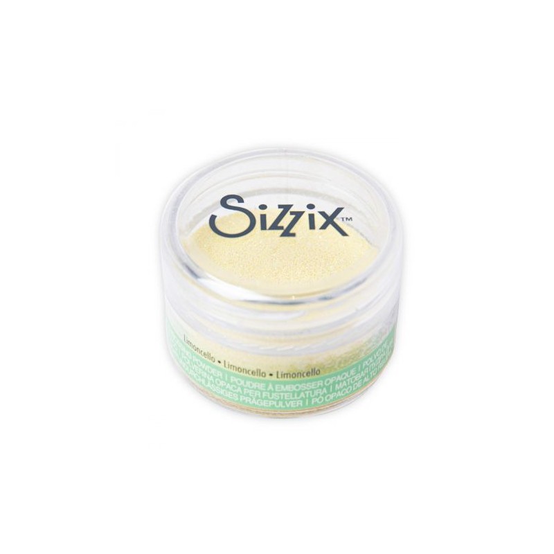 Sizzix • Embossing powder opaque Limoncello 12g