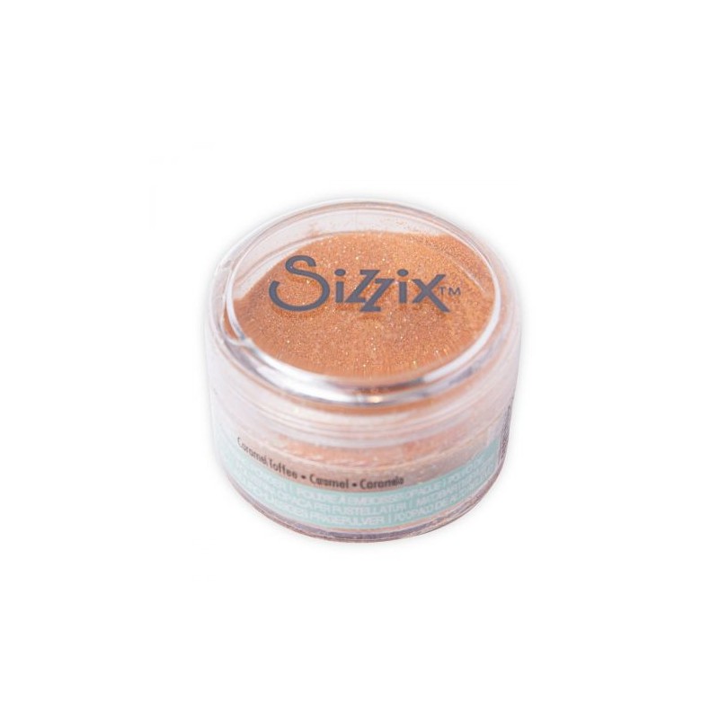 Sizzix • Embossing powder opaque Caramel toffee 12g