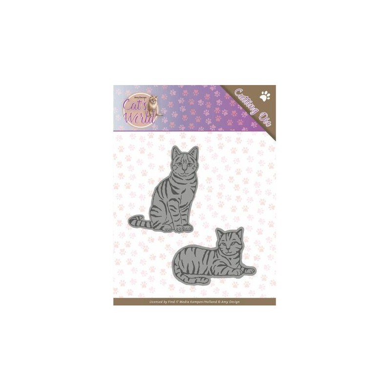 Amy Design DIE Sweet cats Kitten